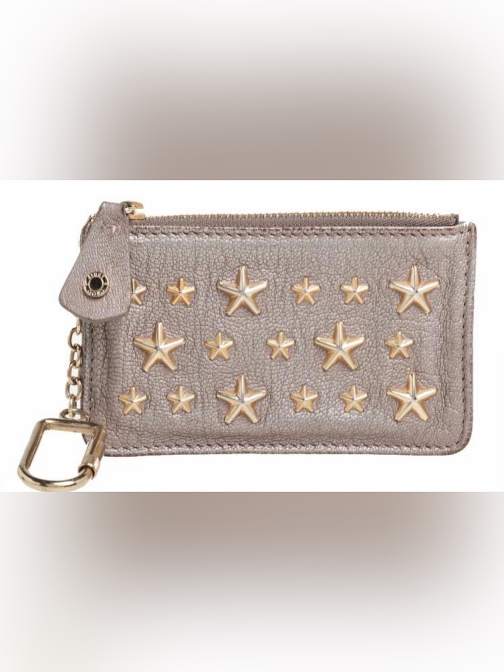 Jimmy Choo Nancy Keychain Cardholder Wallet